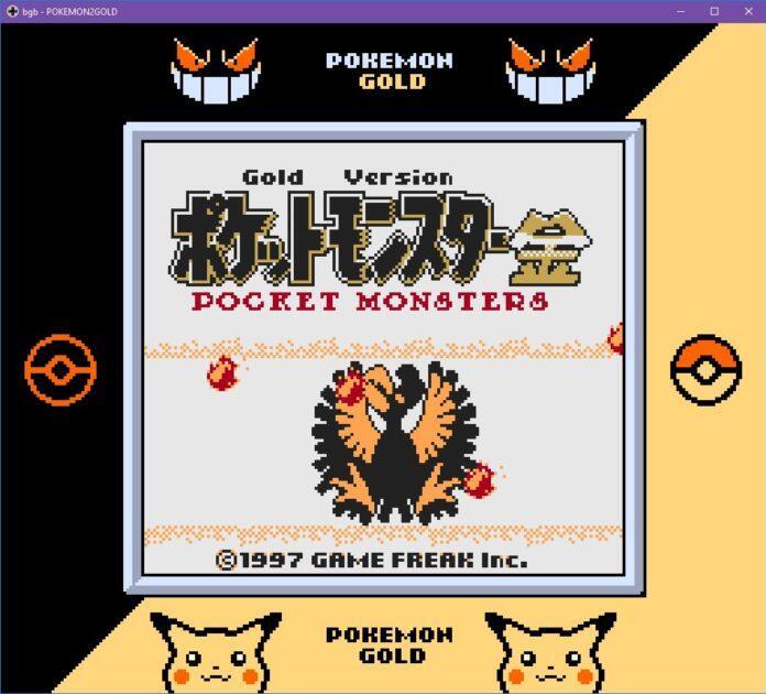pokemon gold demo rom