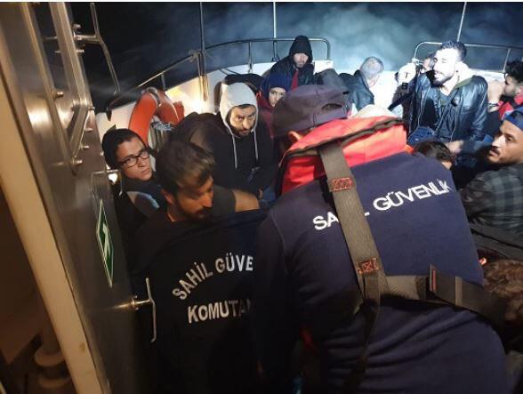 37 kaçak göçmen ile 2 organizatör yakalandı
