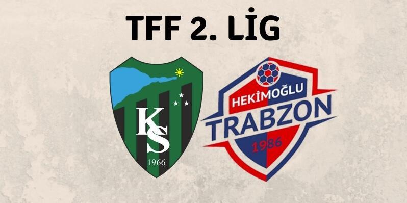 Kocaelispor Hekimoğlu Trabzon CANLI YAYIN - TFF 2. Lig play-off maçları