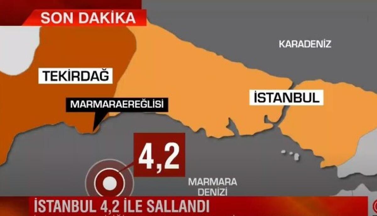 istanbulda deprem mi oldu son dakika
