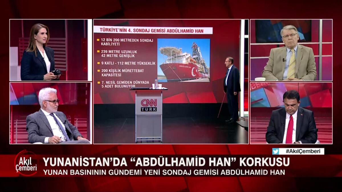 Yunanistan'da Abdülhamit Han korkusu, savaş uçaklarında lazer silahı dönemi ve 5. Suriye harekatının önemi Akıl Çemberi'nde değerlendirildi - Akıl Çemberi - CNNTürk TV