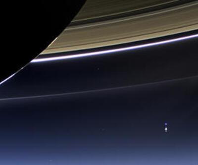 Satürn'den Dünya böyle görünüyor
