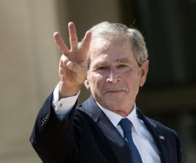 Bush gözyaşlarını tutamadı... 