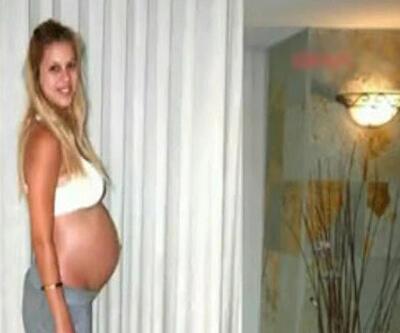 9 aylık hamileliğini 1000 kareye sığdırdı