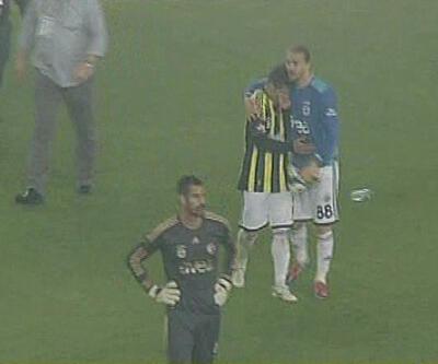 Fenerbahçeli futbolcular gözyaşlarına hakim olamadı