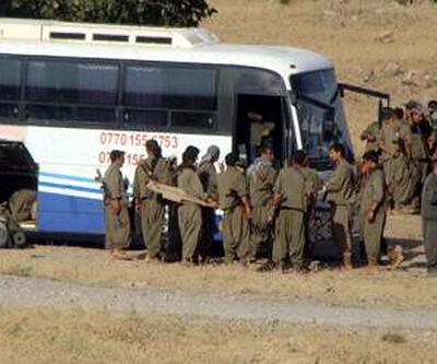 Şengal'e Kandil'den otobüslerle PKK'lı sevkiyatı