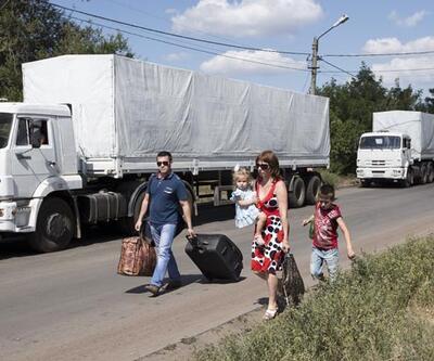 Rusya'nın tartışmalı yardım konvoyu yola çıktı