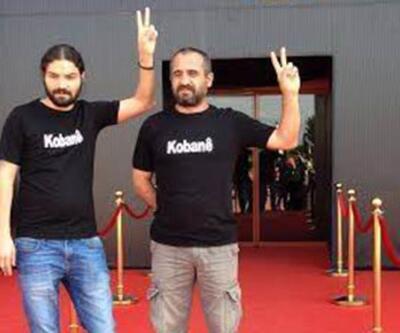 Altın Portakal Film Festivali'nde Kobani'ye destek eylemi