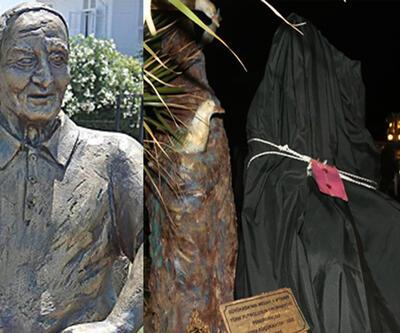 Büyükada'daki Lefter heykeli mühürlendi 