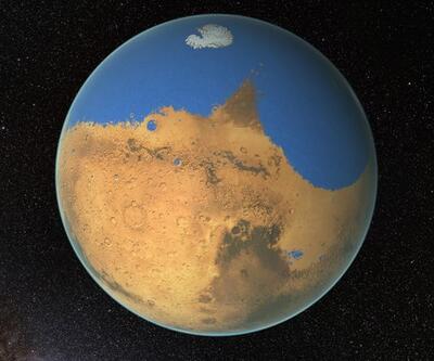 Mars'ta bir zamanlar okyanus vardı! Peki su nereye gitti?