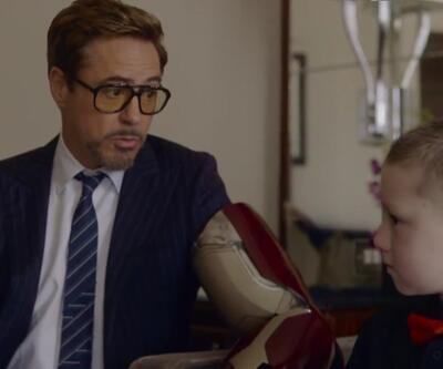 Iron Man kolunu 7 yaşındaki çocuğa hediye etti