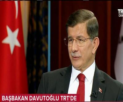 Başbakan Ahmet Davutoğlu TRT Haber'e konuştu