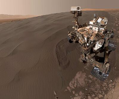 Curiosity Mars'tan selfie yolladı