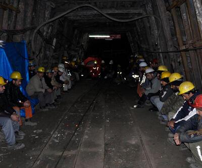 Yeni Çeltek maden işçileri açlık grevi eylemini bitirdi