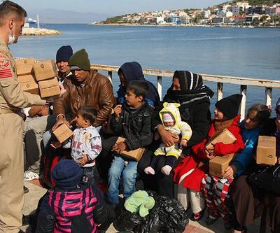 Ege'de yakalanan göçmen sayısı 3 ilin nüfusundan fazla