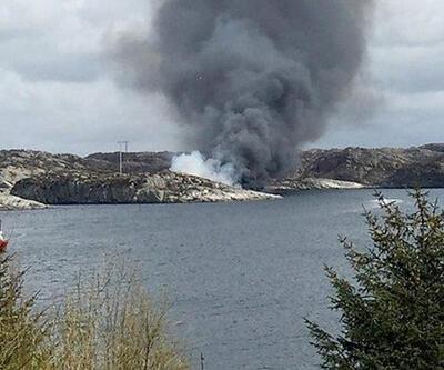 Norveç'te içinde 17 kişi bulunan helikopter düştü
