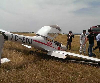 AtlasGlobal Havayolları'nın eğitim uçağı düştü