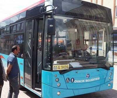 Ovacık'ın komünist başkanı ilçeye yeni otobüs aldı