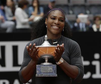 Roma Açık'ta şampiyon Serena Williams oldu