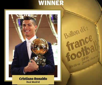 Ballon d'or Ödülü Cristiano Ronaldo'nun
