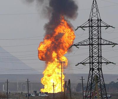 Bakü'deki doğalgaz hattında patlama