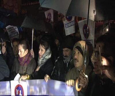 Yol TV'nin kapatılması protesto edildi