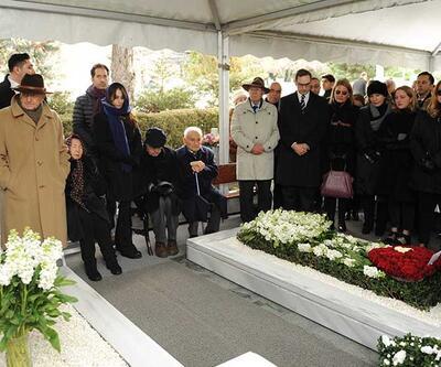 Mustafa Koç'a ölüm yıldönümünde mezarı başında tören