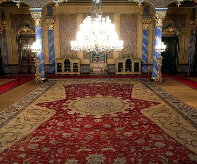 Beylerbeyi Sarayı'ndaki halı restore edildi 