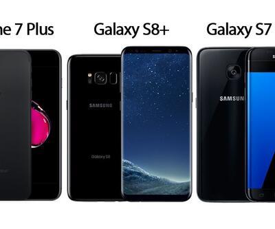 Hangisi daha iyi: Galaxy S8 Plus vs iPhone 7 Plus vs Galaxy S7 Edge
