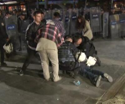 Ankara'da açlık grevine destek verenlere müdahale: 3 gözaltı