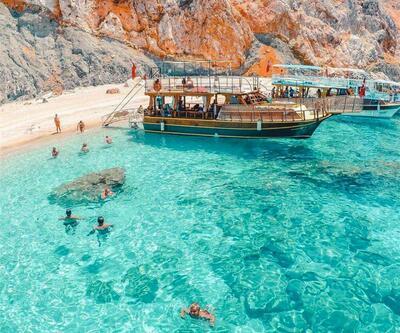 Beyaz kum ve cam mavisi deniz... Burası Antalya'nın Maldivleri