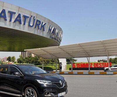 Atatürk Havalimanı'nda 15 temmuz hazırlığı yapıldı