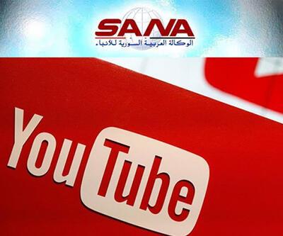 Youtube, Suriye haber ajansının sayfasını kapattı