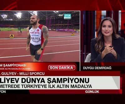 Ramil Guliyev o anları CNN TÜRK'e anlattı