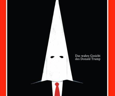 Trump'ın ırkçılara yaklaşımı dergilerin kapağında