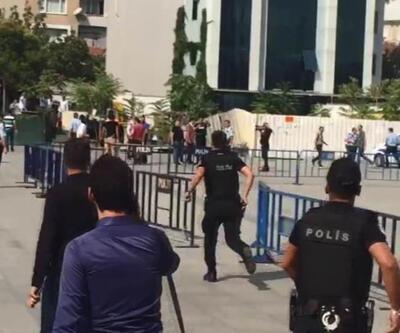 İstanbul Adliyesi'ndeki çatışmadan ilk kareler