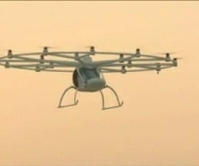 Dünyanın ilk sürücüsüz drone taksisi test sürüşlerine başladı