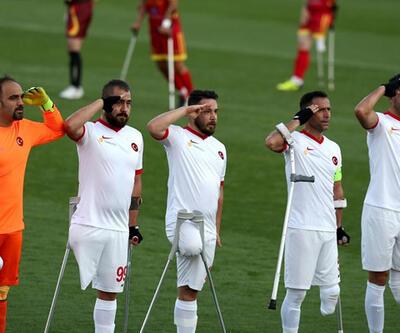 Türkiye Ampute Futbol Milli Takımı çeyrek finalde