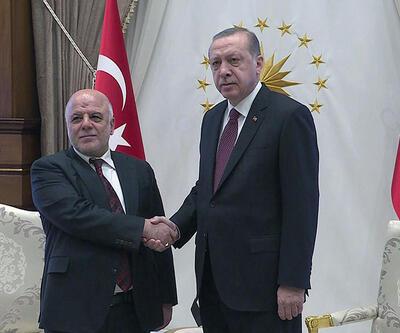 Erdoğan ile Irak Başbakanı İbadi'den ortak mesaj