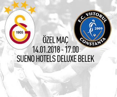 Galatasaray, Hagi'nin takımı ile maç yapacak