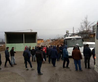 Artvin’de maden çalışanları greve gitti, üretim durdu