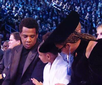 Grammy'ye damga vuran anlar! Beyonce ve Jay Z'yi böyle durdurdu