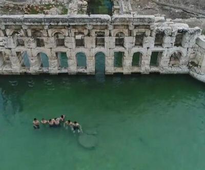 İki bin yıllık Roma hamamı ziyaretçilerini bekliyor