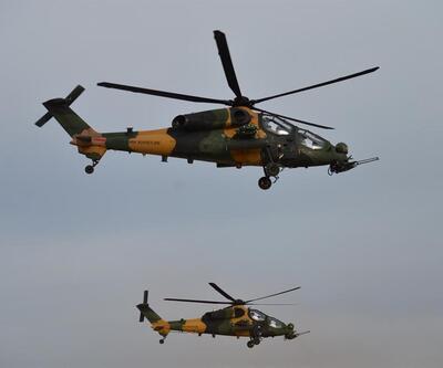 Afrin Harekatı ve terörle mücadelede kullanılan Atak helikopteri