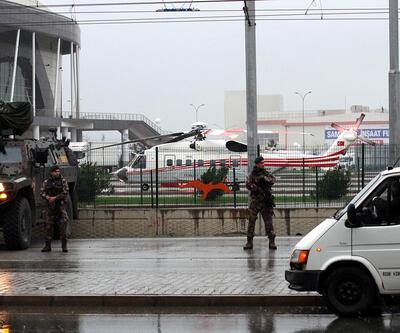 Fırtına nedeniyle Erdoğan'ın helikopteri havalanamadı, uçağı inemedi