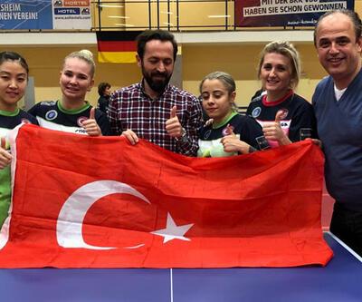 Bursa Büyükşehir Belediyespor Kulübü Kadın Masa Tenisi Takımı'ndan tarihi başarı