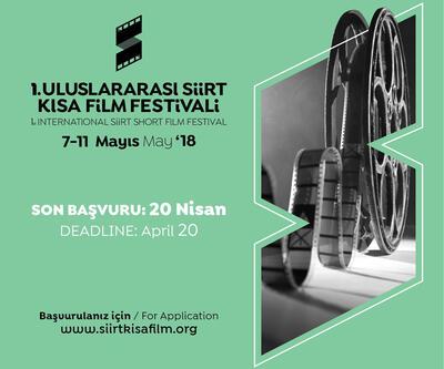 Siirt Kısa Film Festivali 7 Mayıs'ta başlıyor