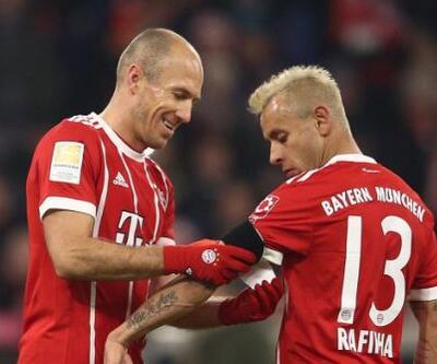 Rafinha ve Robben Bayern Münih'te kaldı