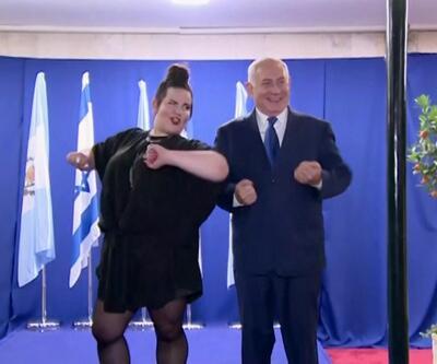Netanyahu'nun dansı sosyal medyada tepki gördü