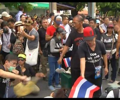 Tayland'da protesto